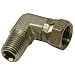 Apache 39005000 1/4" Male Pipe x 1/4" Female Pipe Swivel 90&deg; Hydraulic Adapter (Style 1501) primary