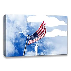 Canvas Wall Art Memorial Day Painting...