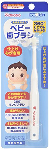 Wakodo Nico Pica Baby Toothbrush Finish Polishing