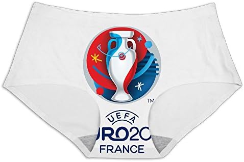 MeiSXue Women's UEFA Euro 2016 France Logo Paris Ice Silk Briefs