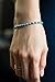 Womens Bracelet by Benevolence LA 14k Gold + Water Drop Aqua Cat Eye Beads Handmade