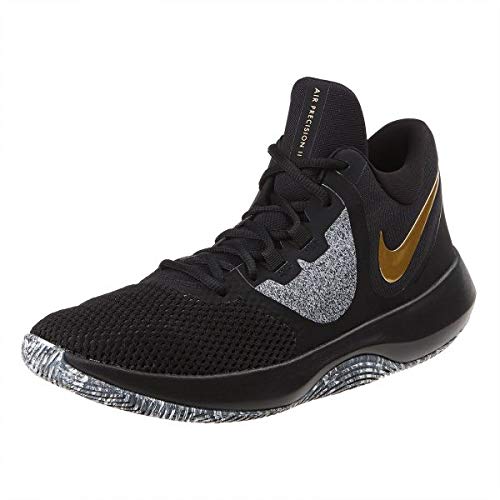 nike air precision 2 black gold