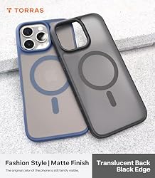 TORRAS for iPhone 16 Pro Case Translucent Matte