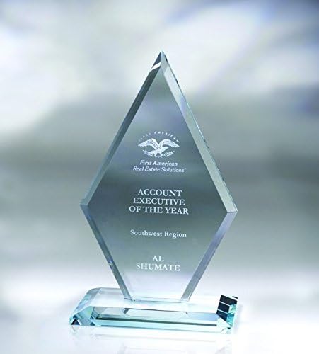 Arrowhead Starfire Glass Award - Large
