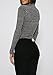 Simplee Apparel Women's Elastic Lace up Cross Slim V Neck Knitted Bodycon Tops