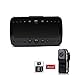 Eyeclub Wi-Fi Hidden Camera Alarm Clock Nanny Camera Motion Detection Night Vision Spy Cam Wireless IP Security Surveillance Camera, Black