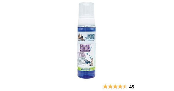 blueberry scented dog shampoo