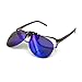 Besgoods Polarized Clip-on Sunglasses Metal Flip up Glasses Driving Fishing Outdoor Sport