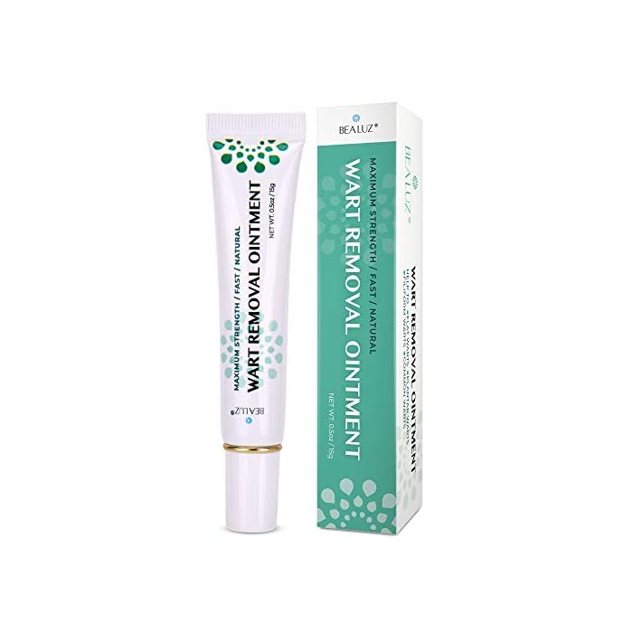BEALUZ Wart Remover Fast Acting Gel- Effectively Remove Flat Warts, Plantar Warts, Common Warts, Corn, Callus-Painlessly…