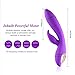 Uimi Rabbit Vibrator G-spot Stimulator USB Rechargeable Vibrators with 10 Vibration Levels Unique Breathing Light
