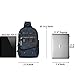 NICGID Sling Bags, Chest Shoulder Backpacks Crossbody Purse Outdoor Chest Bag Travel Backpack for Men Women (Blue-385)