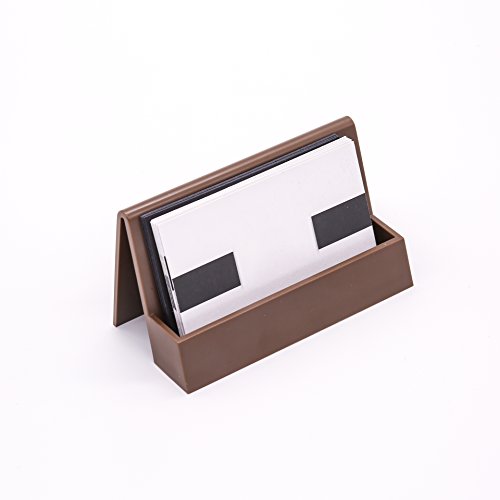 Business card holder Plastic Stand Organizer for Office - Thumbnail 5