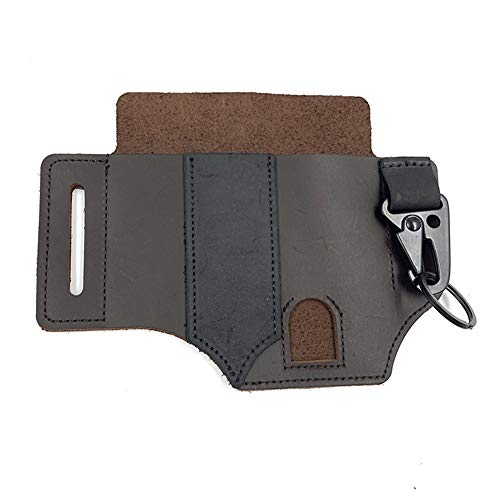 Multitool Leather Sheath Storage Belt Waist Bag