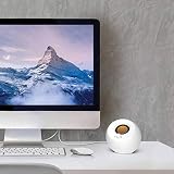 Creative Pebble Modern 2.0 USB Powered Speaker White 45° Elevation view 2