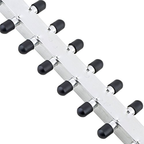 TECHTOO WiFi 2.4GHz 18dBi High Gain Yagi Directional Antenna Booster With RP-SMA Connector For Wireless Network Router/Reapter/USB Adapter/Extension Network PCI Card/IP Camera