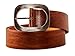 Ladies High End Leather Solid Color Vintage Look Fashion Belt