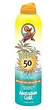 Australian Gold Kids Continuous Spray Sunscreen SPF 50, 6 Ounce | Formulated for Sensitive Skin | Broad Spectrum | Water Resistant