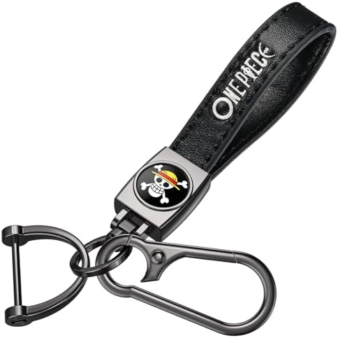 Amazon.com: WiiFiive One Piece Car Keychain Keyring for Anime Fans