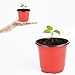 PEMOTech Grow Bags/Aeration Fabric Pots, 5 Pack 8.5 Gallon Plant Grow Bags Breathable Container with Handles for Plants, Potatoes, Vegetables and Herbs