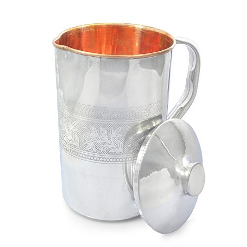 Dungri india copper jug water pitcher outside stainless…