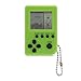 Mini Keychain Pendant Game Tetris Game Toy Exquisite Gift Packaging Toys Built-in 26 Games (Green)