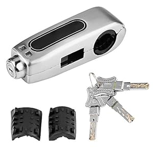 Remhendelvergrendeling Universeel motorfietsstuur Remhendelvergrendeling Anti-diefstalbeveiliging Caps Lock Stuur…