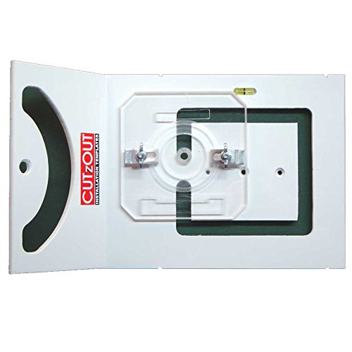 Buy CUTzOUT Drywall Hole Cutter Guide for Double Gang New & Old Work