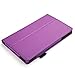 Case for All-New Fire HD 8 2017 / 2018 - Premium Folio Case for All-New Fire HD 8 Tablet with Alexa 7th / 8th Generation (Purple)
