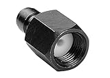 Air Venturi Male Quick-Disconnect, 1/8 BSPP Female Threads, Steel, Rated to 5000 PSI, Incl. Delrin Seal
