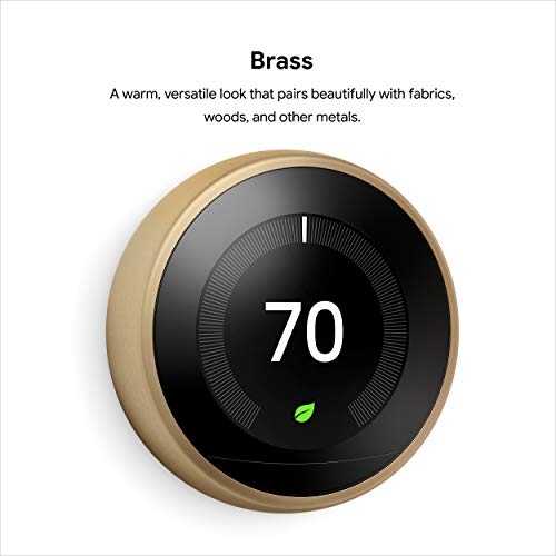 Google Nest Learning Thermostat - Programmable Smart Thermostat for Home - 3rd Generation Nest Thermostat - Works with… - Image 3