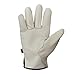 Vgo 1-Pair Ulined Safety Pigskin Leather Work Gloves Men, Rigger Gloves, Builder Gloves (Size XL, Light Cyan, PA9501)