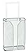 Deco Brothers Over The Cabinet Door Grocery Bag Holder, Silver