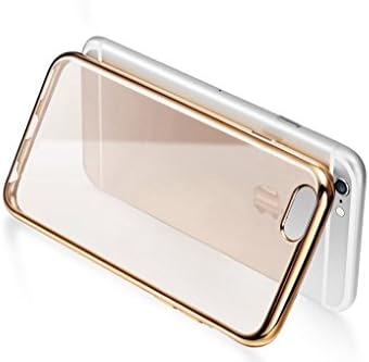 Ensure Life Luxury iPhone 6S Case, Premium Bumpe Scratch-Resistant Clear Protect Skin Back Cover [Gold] Shock Absorbing Cover Cases Ultra Thin Frame with Stylish Designs for Apple iPhone 6S &amp; iPhone 6