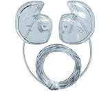 Doc's ProPlugs - Preformed Vented Earplugs (pair) Clear With Leash