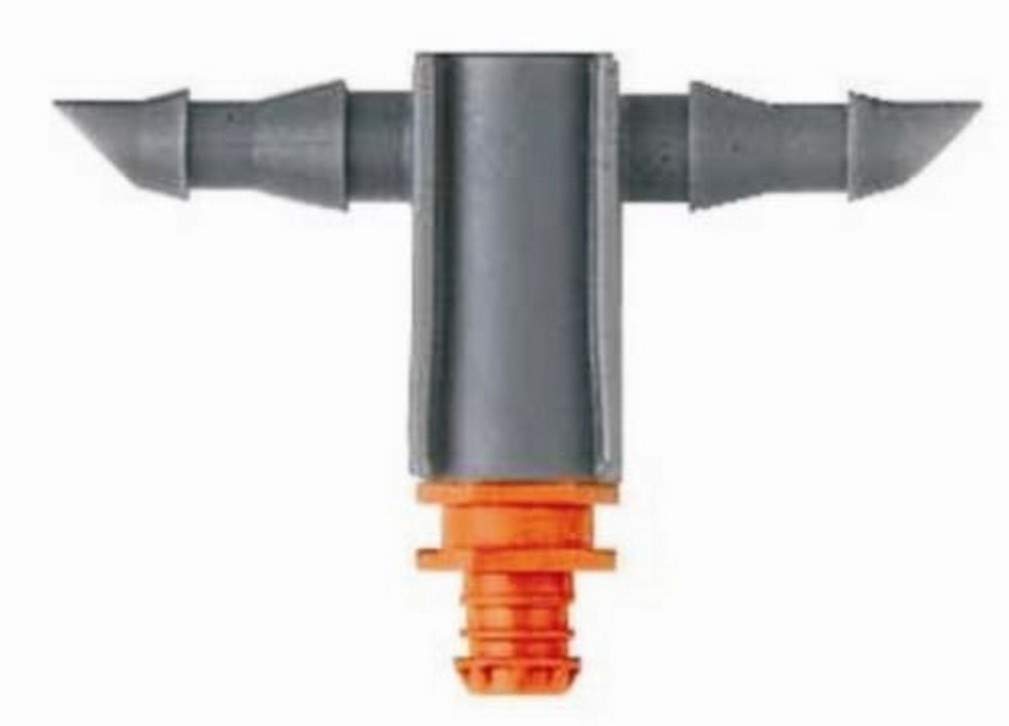 Gardena Goteros lineales auto-regulables 2l/h Micro-Drip Blister de 10 unidades + 1 aguja de limpieza + 1 tapón. Conexión Classic