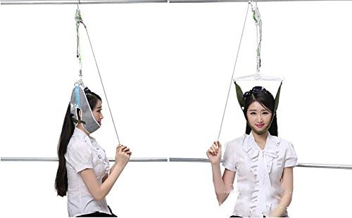 BMDHA Neck Traction Device Cervical Traction Portable Hanging Nursing Neck Home Traction Chair Tension Frame Door Hanging