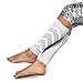 Gabor Fitness Graduated 20-25mm Hg Compression Running Leg Sleeves, Small, White