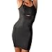 Curvi Shapewear W-Y-O-B No Bra Full Body Firm Control Shaping Full Body Slip FBNB001 (Large, Black)