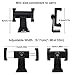 Jushi Phone Holder 360 Degree Rotation Phone Tripod Mount-with 1/4in Standrad Screw,Phone Clip for iPhone 11/XS MAX/XS and Other Phones Within 6.5Inches