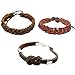 FootMatters Leather Boot & Shoe Laces - 36 Inch - Dark Brown - 4 to 5 Eyelets