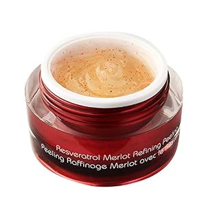 Vine Vera Resveratrol Merlot Peeling Gel – Luxury Face Scrub to Peel Your Way to Radiant Skin – Resveratrol Peel for…