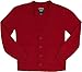 French Toast School Uniform Boys Anti-Pill V-Neck Cardigan Sweater, Red, Small (6/7)