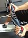 Gym Workout Glove Alternative | Leather and Neoprene Weight Lifting Grips | 3 Pack Blue, Black, Grey