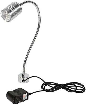 3W 220V LED Lamp Work Light With Switch Tool Magnetic Base