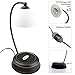 EricX Light Candle Warmer Lamp with Dimmer Switch, Include 3 Replacement GU10 35W Halogen Bulbs, Antique Black