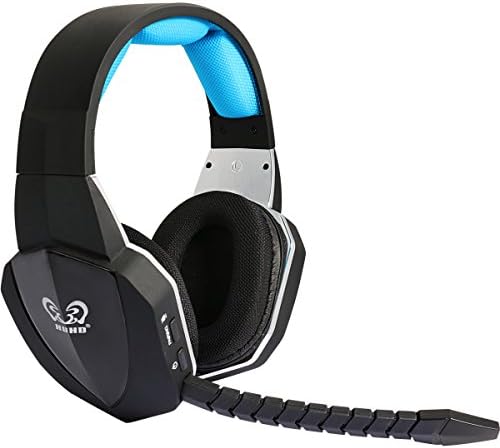 HUHD Digital Audio Wireless Gaming Headset For Xbox , PS3/4 , PC ( Blue )
