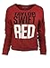 Red RED Logo Long Sleeve Sweater S