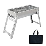 LYBOSH portable charcoal grill, 17.5" - With