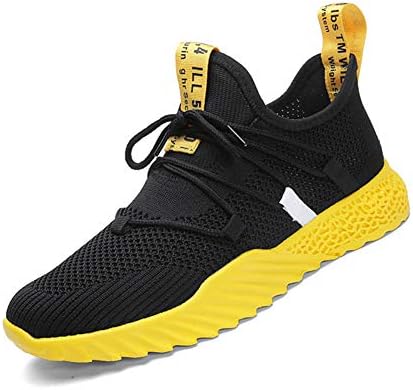 Vickyleb Walking Shoes for Men,Mens Running Shoes Ultra Lightweight Breathable Athletic Tennis Sneakers