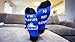 SIHUAN Do Not Disturb - I'm Playing Fort nite Novelty Ankle socks - Boys (Blue, Medium (4-10)